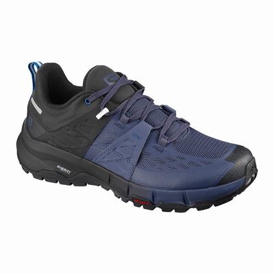 Női Salomon ODYSSEY W Túracipő SA9462081 Fekete/Kék